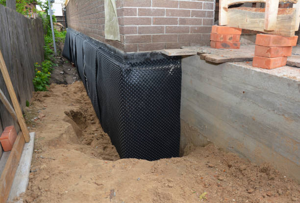 Expert waterproofing evaluation at a Nashville, MI property